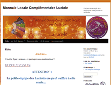 Tablet Screenshot of monnaie-locale-lucioles.org
